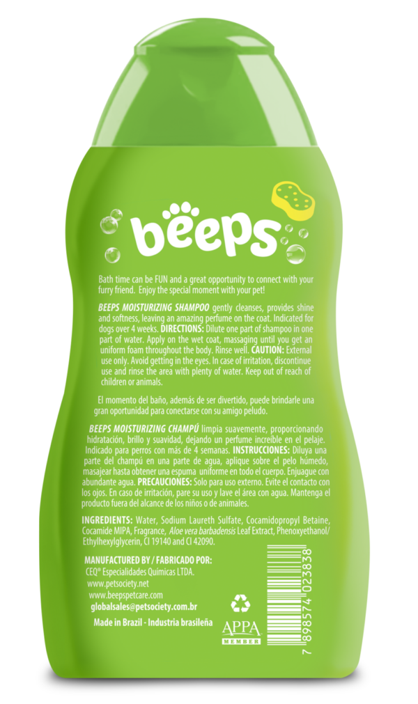 HYDRA BEEPS Moisturizing Shampoo hydratační šampón s Aloe vera - Image 2